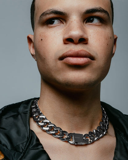 Vitaly Unisex Riot Cuban Chain Stainless Steel