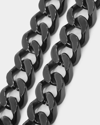 Vitaly Unisex Riot Cuban Chain Black