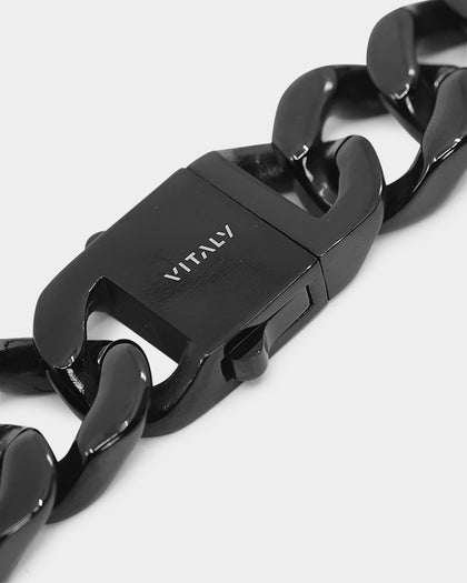 Vitaly Unisex Riot Cuban Chain Black