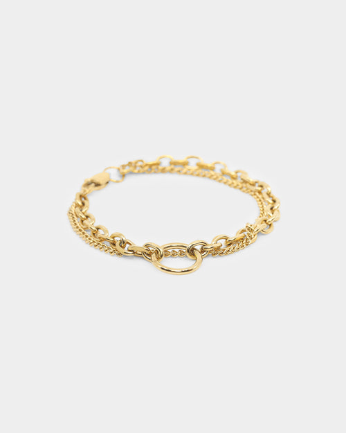 Vitaly Unisex Strain Bracelet Gold