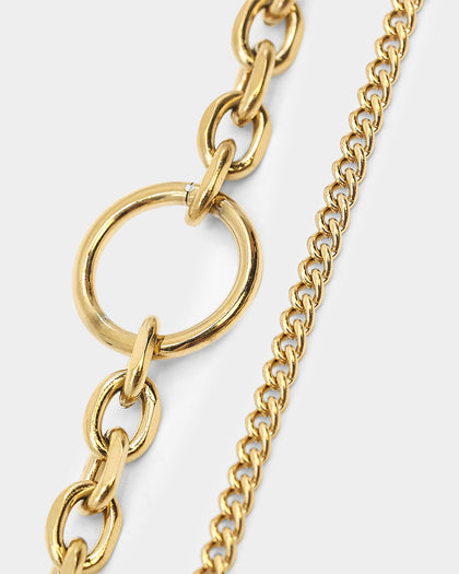 Vitaly Unisex Strain Bracelet Gold