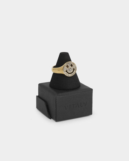 Vitaly Unisex Beam Ring Gold