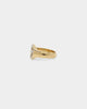 Vitaly Unisex Beam Ring Gold