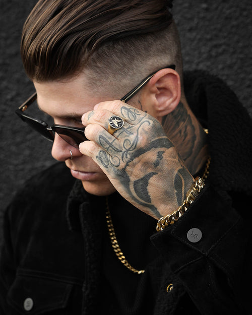 Vitaly Unisex Talon Ring Gold