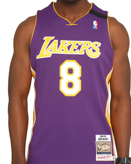 Mitchell & Ness Kobe Bryant #8 '99-'00 Authentic Los Angeles Lakers NBA Jersey Purple