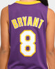 Mitchell & Ness Kobe Bryant #8 '99-'00 Authentic Los Angeles Lakers NBA Jersey Purple