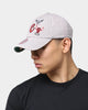 Mitchell & Ness Chicago Bulls Patch Dad Hat Strapback Grey