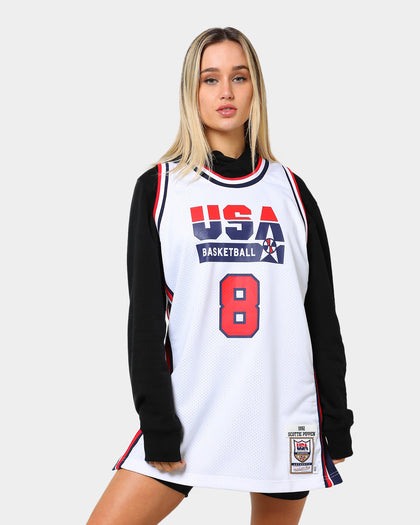 Mitchell & Ness Scottie Pippen #8 USA 92' NBA Authentic Jersey White