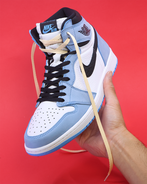 Lacespace Jordan Two Tone Laces Light Beige/Black