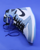 Lacespace Jordan Two Tone Laces Light Black/Blue