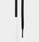 Lacespace Jordan Two Tone Laces Light Black/White