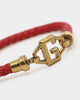 Guess Mainline G Squared Bracelet Gold/Red