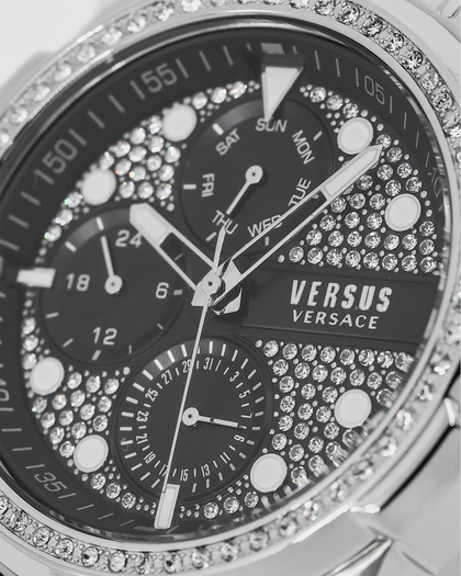 Versus Versace 6eme Arrondissement Crystal Set Stainless Steel