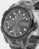 Versus Versace 6eme Arrondissement Crystal Set Gunmetal Watch Gunmetal