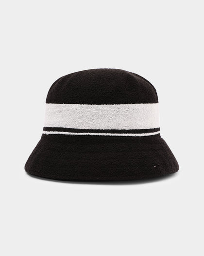 Kangol Bermuda Stripe Bucket Black