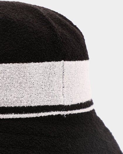 Kangol Bermuda Stripe Bucket Black