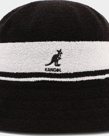 Kangol Bermuda Stripe Bucket Black