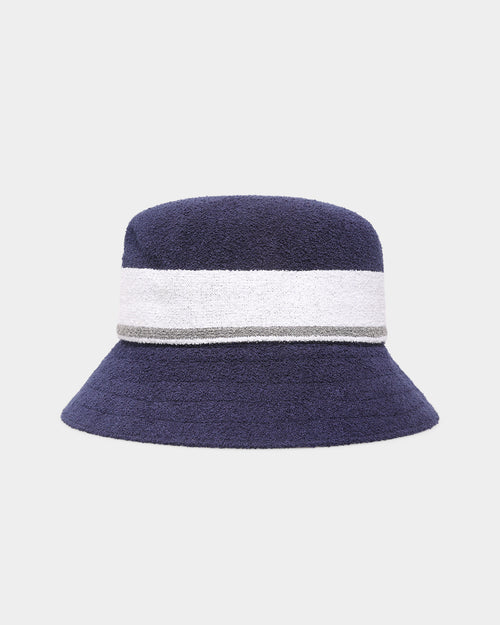 Kangol Bermuda Stripe Bucket Hat Navy