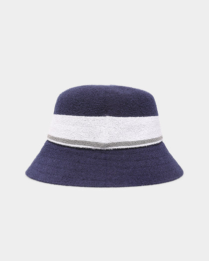 Kangol Bermuda Stripe Bucket Hat Navy