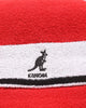 Kangol Bermuda Stripe Bucket Scarlet