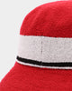 Kangol Bermuda Stripe Bucket Scarlet
