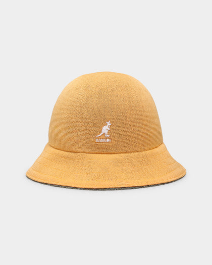 Kangol Flip It Reverse Casual Bucket Hat Oil Green/Warm Apricot
