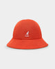Kangol Flip It Reverse Casual Bucket Hat Oat/Cherry Glow