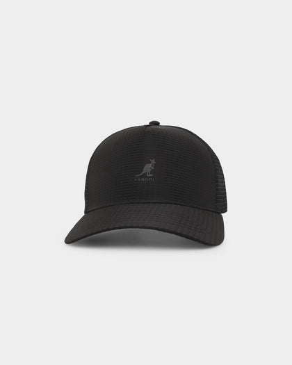 Kangol Seersucker Mesh Trucker Black