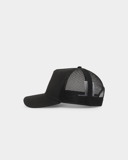 Kangol Seersucker Mesh Trucker Black