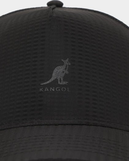 Kangol Seersucker Mesh Trucker Black
