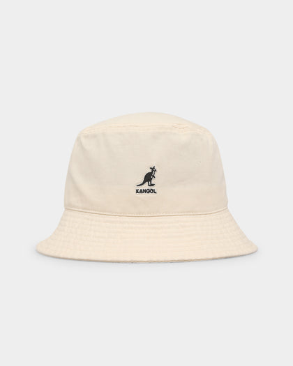 Kangol Washed Bucket Hat Natural