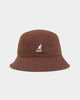 Kangol Washed Bucket Hat Brown