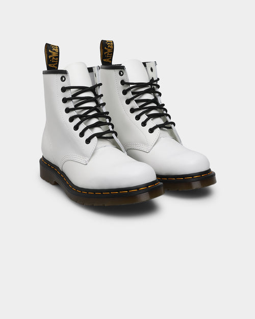 Dr. Martens 1460 DMC 8 Eye Boot White Smooth