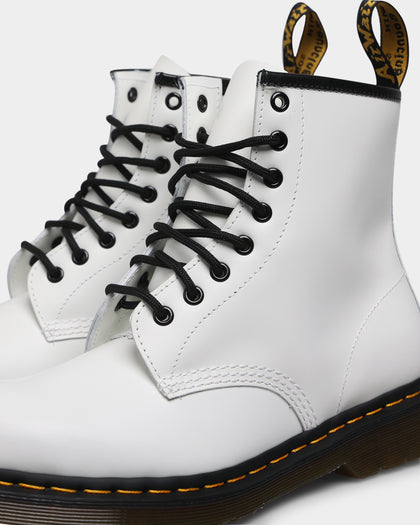Dr. Martens 1460 DMC 8 Eye Boot White Smooth