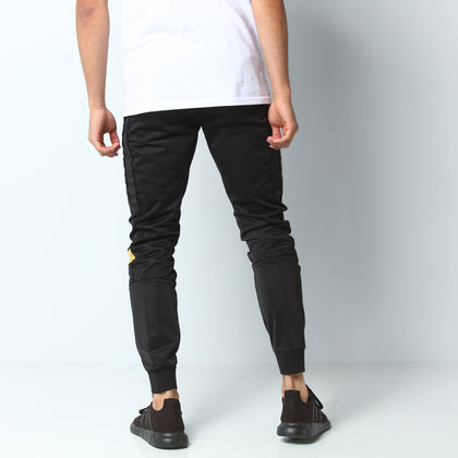 Kappa 222 Banda Mems Slim Pant Black/Gold