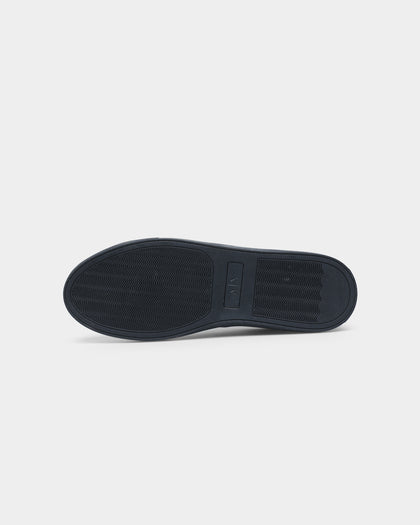 Armani Exchange Paris Low Top Sneakers Black/Black