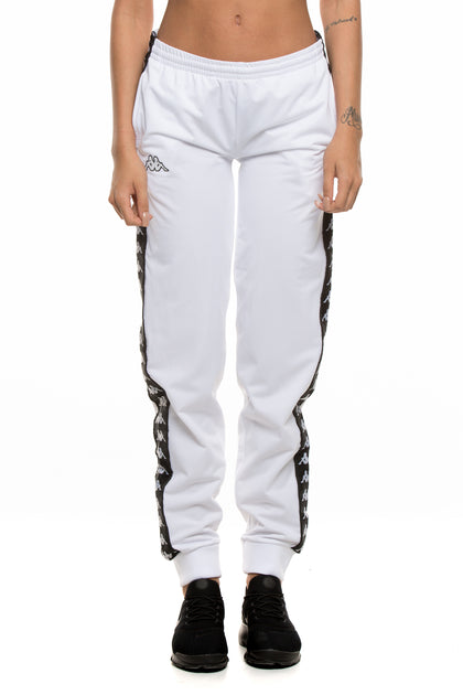 Kappa Women's 222 Wrastoria Pant White/Black