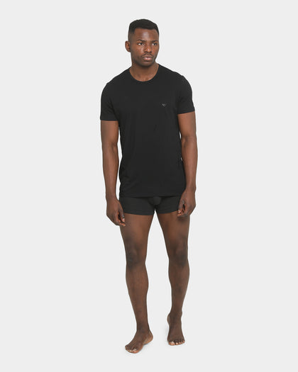 Armani Exchange Emporio Armani 2 Pack Crew Neck Lounge T-Shirt Nero/Grigio