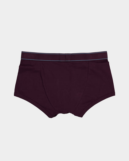 Emporio Armani Cotton Trunks Plum