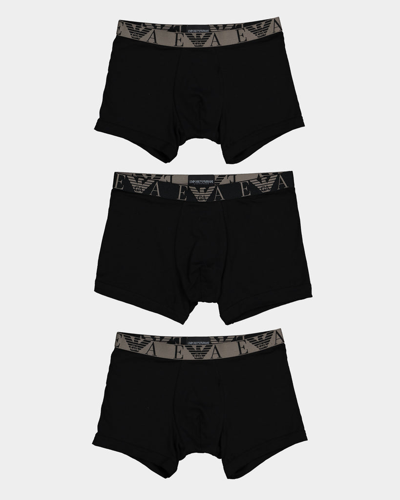 Emporio Armani 3Pk Boxer Grey/Black main image 0