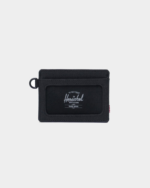 Herschel Bag Co. Men's Charlie ID RFID Wallet Black