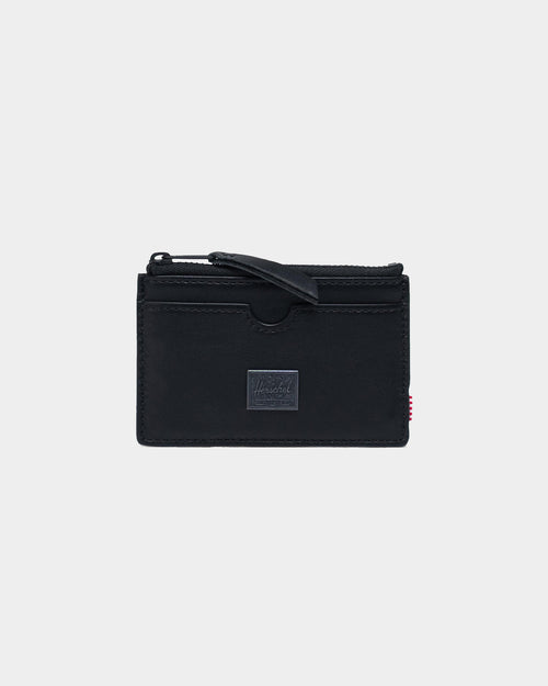 Herschel Bag Co Men's Oscar Leather RFID Wallet Black