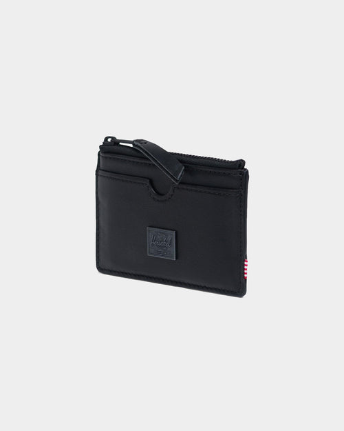 Herschel Bag Co Men's Oscar Leather RFID Wallet Black
