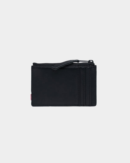 Herschel Bag Co Men's Oscar Leather RFID Wallet Black