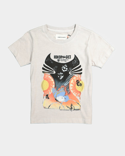 Honor The Gift Kids' Fall Higher Power T-Shirt Grey