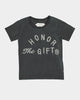Honor The Gift Kids' Holiday Weathered T-Shirt Black
