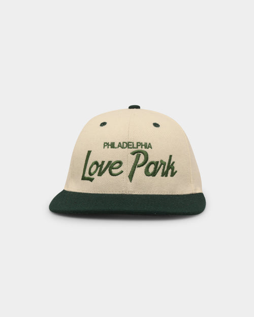 Hood Love Park Two Tone Snapback Forest/White