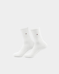 Tommy Jeans Women's Casual Sock 2 Pack White