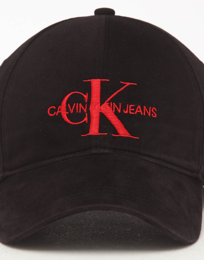 Calvin Klein J Monogram Cap Black/Red