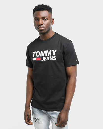 Tommy Jeans TJM Tommy Classics Logo Tee Tommy Black